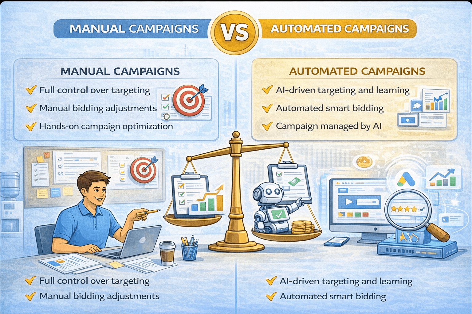 7 Strategii de Licitare Google Ads